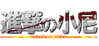 進撃の小尼 (attack on titan)