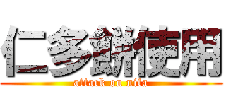 仁多餅使用 (attack on nita)