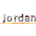 ｊｏｒｄａｎ (one pice)