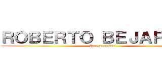 ＲＯＢＥＲＴＯ ＢＥＪＡＲＡＮＯ (Programador)