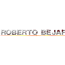 ＲＯＢＥＲＴＯ ＢＥＪＡＲＡＮＯ (Programador)