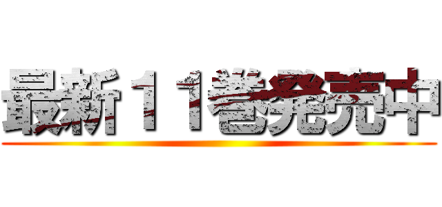 最新１１巻発売中 ()