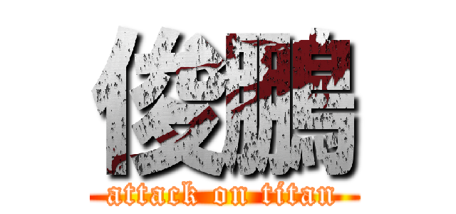 俊鵬 (attack on titan)