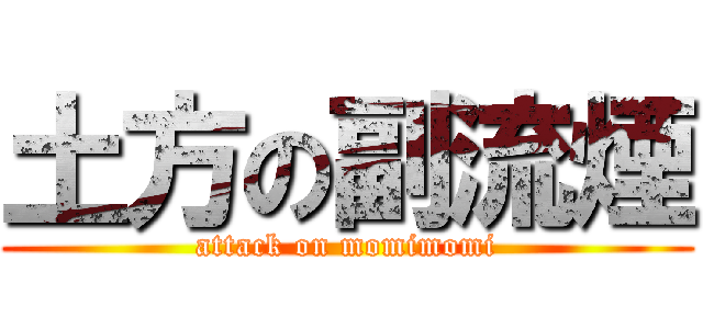 土方の副流煙 (attack on momimomi)