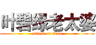 叶碧绿老太婆 (attack on titan)