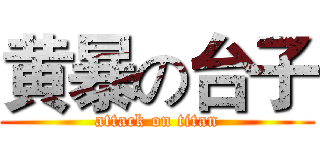 黄暴の台子 (attack on titan)
