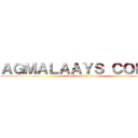 ＡＧＭＡＬＡＡＹＳ ＣＯＲＰＳ ("for the glory of ndc")