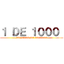 １ ＤＥ １０００  (MANERAS DE CAGARLA)