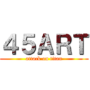 ４５ＡＲＴ (attack on titan)