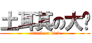 土耳其の大屌 (attack on bird)