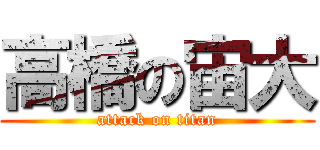 高橋の宙大 (attack on titan)