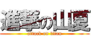 進撃の山夏 (attack on titan)