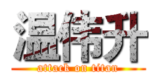 温伟升 (attack on titan)