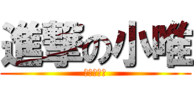 進撃の小唯 (我是張韋銘)