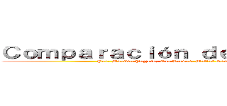 Ｃｏｍｐａｒａｃｉóｎ ｄｅ Ｅｓｔｒｅｌｌａｓ (Por: Máximo Pozzolo, Ana Brenes, Matías Sánchez y Francisco López)