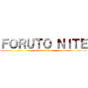 ＦＯＲＵＴＯ ＮＩＴＥ (attack on titan)