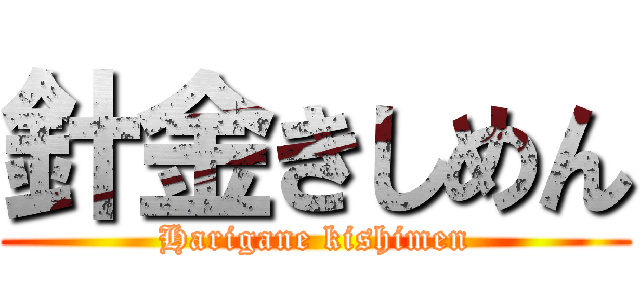 針金きしめん (Harigane kishimen)