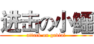 进击の小鱷 (attack on gavial)