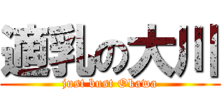 適乳の大川 (just bust Okawa)