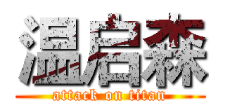 温启森 (attack on titan)