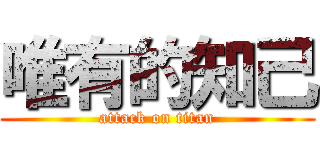 唯有的知己 (attack on titan)