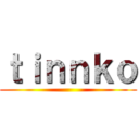 ｔｉｎｎｋｏ ()