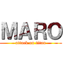 ＭＡＲＯ (attack on titan)