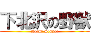 下北沢の野獣 (Beast Senpai)