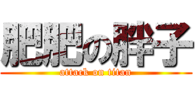 肥肥の胖子 (attack on titan)