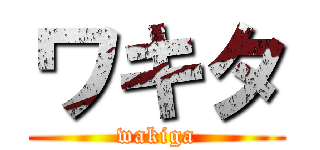 ワキタ (wakiga)