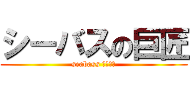 シーバスの巨匠 (seabass 釣るぞ！)