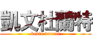 凱文杜蘭特 (kevin durant)