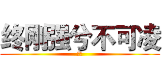 终刚强兮不可凌 (国殇)