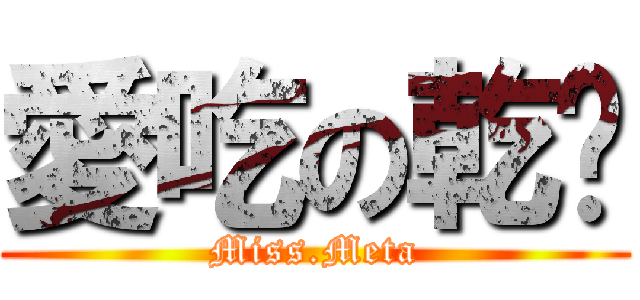 愛吃の乾麵 (Miss.Meta)