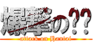 爆撃の說說 (attack on Hantai)