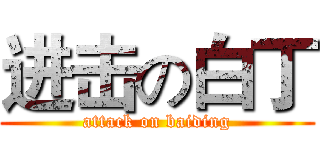 进击の白丁 (attack on baiding)