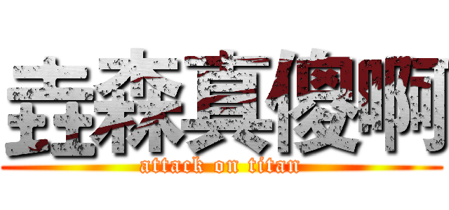 垚森真傻啊 (attack on titan)