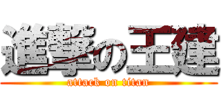 進撃の王建 (attack on titan)
