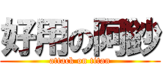 好用の阿鈔 (attack on titan)