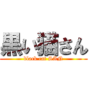 黒い猫さん (black cat SAN)