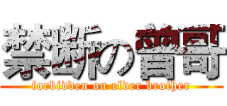 禁断の曾哥 (forbidden on elder brother)