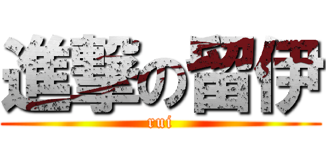 進撃の留伊 (rui)