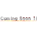 Ｃｏｍｉｎｇ Ｓｏｏｎ ！！ (M\'s Fan Meeting 2013)