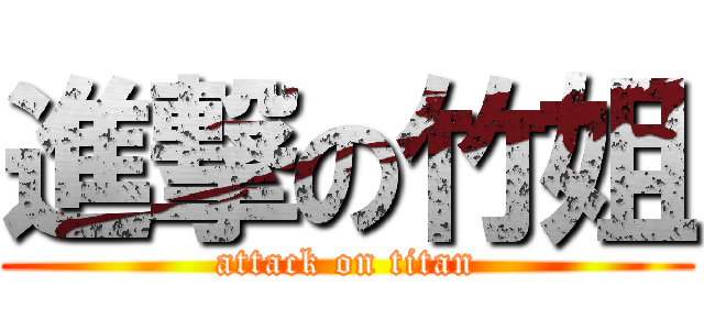 進撃の竹姐 (attack on titan)