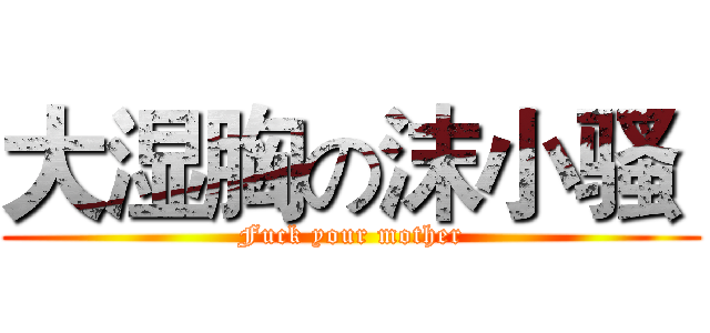 大湿胸の沫小骚  (Fuck your mother)