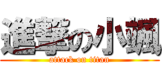 進撃の小颯 (attack on titan)