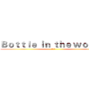 Ｂｏｔｔｌｅ ｉｎ ｔｈｅ ｗｏｒｌｄ  (瓶中世界)