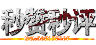 秒赞秒评 (QQ:507077467)