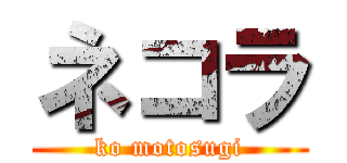 ネコラ (ko motosugi)