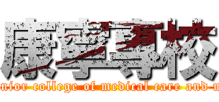 康寧專校 (kangning junior college of medical care and manegement)